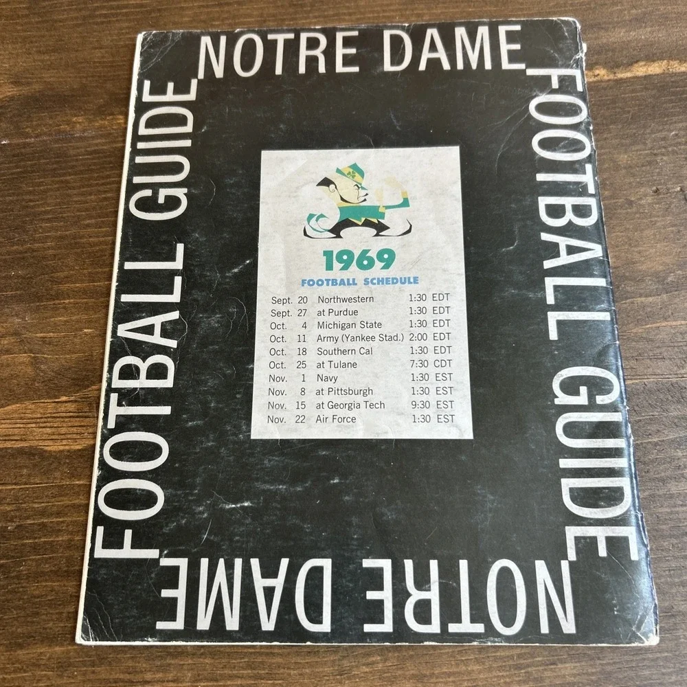 1969 Notre Dame Fighting Irish Football Guide